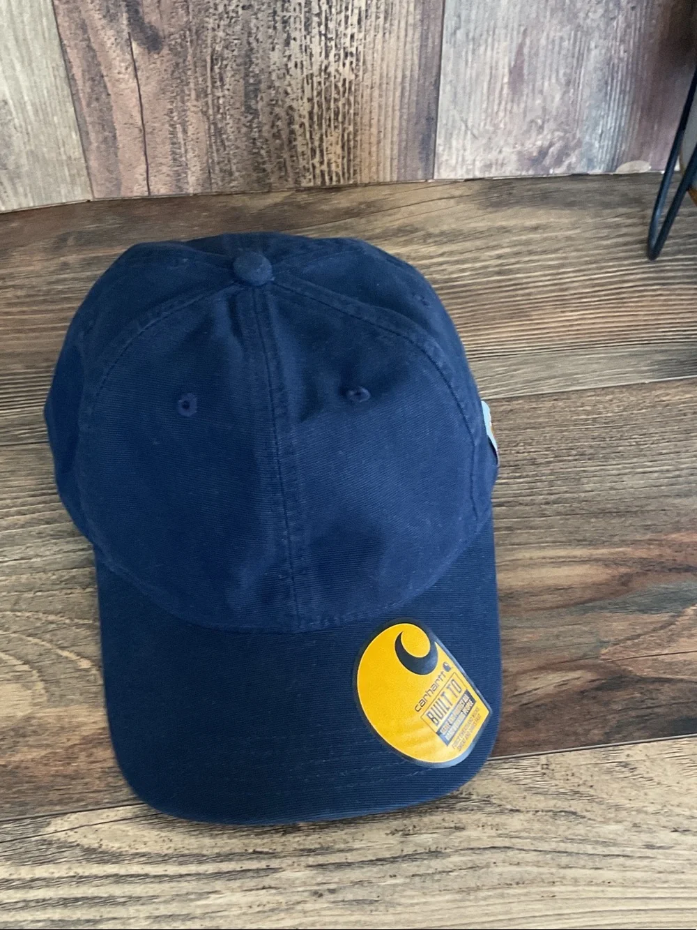 Carhartt Dark Navy Baseball Hat with Logo Patch